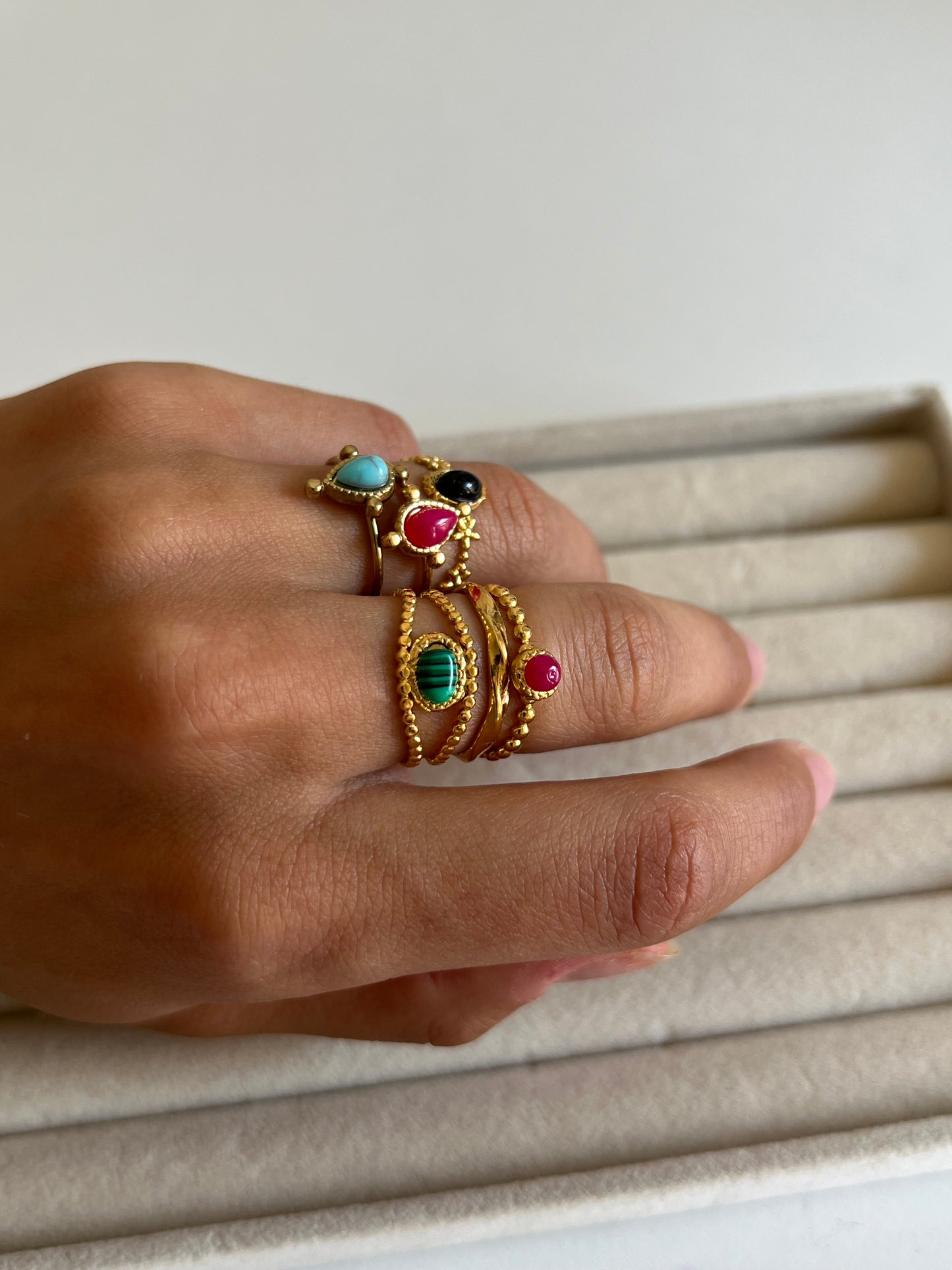 Anello Color Gold