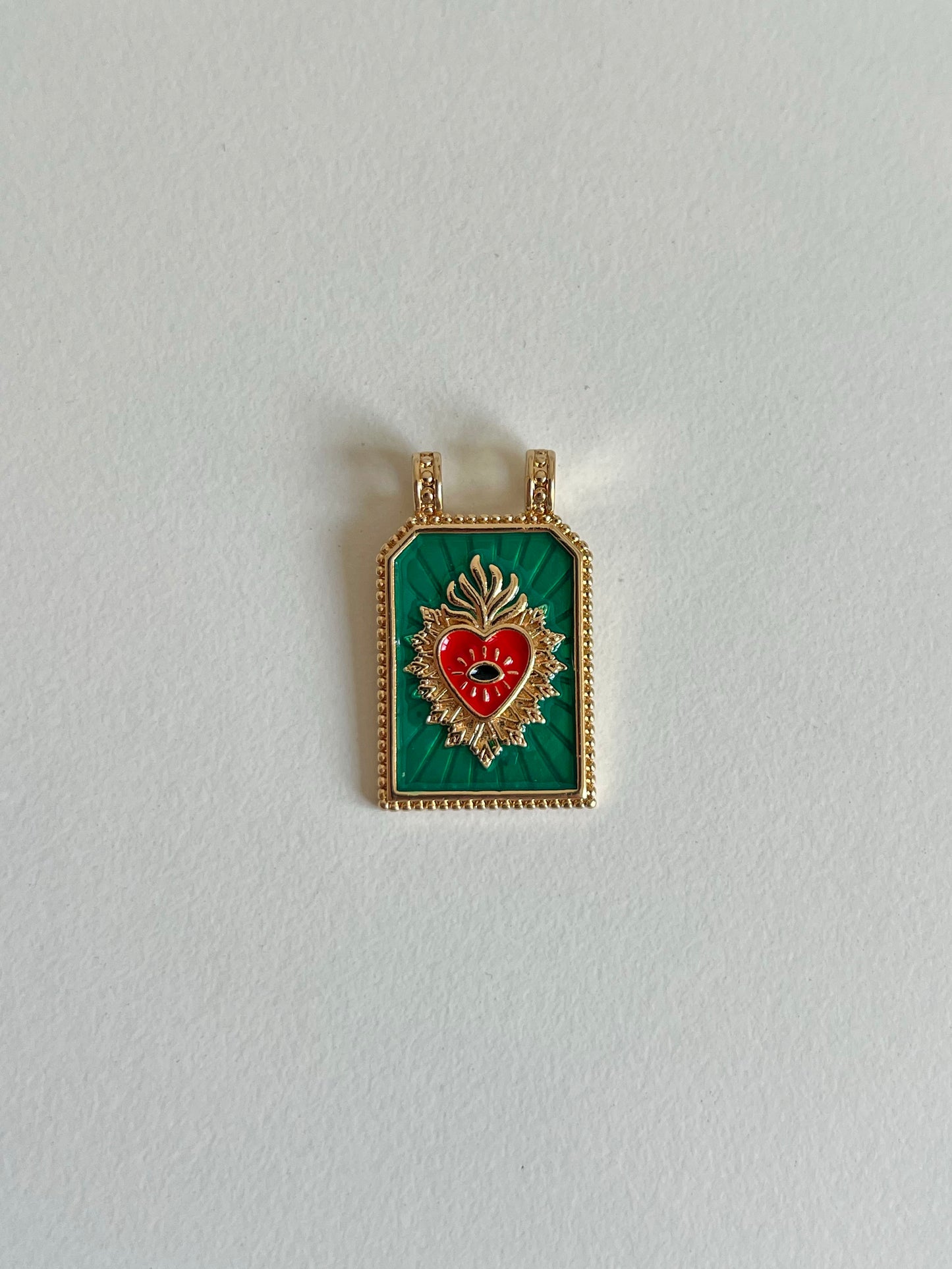Ciondolo Medaglia Cuore Sacro