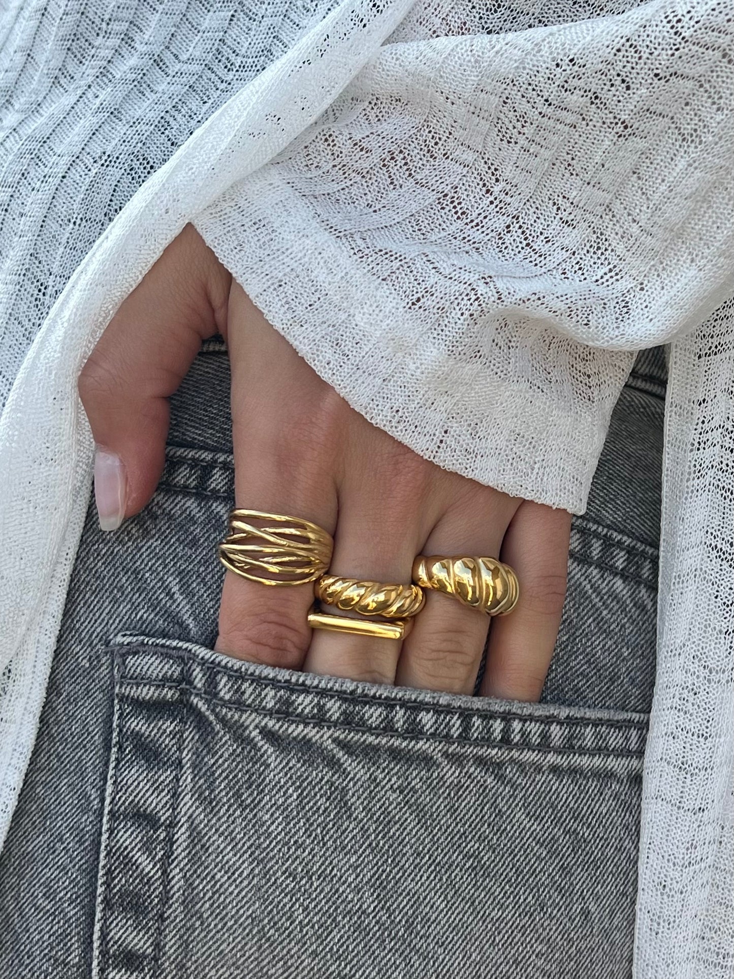 Anello Cornetto Slim