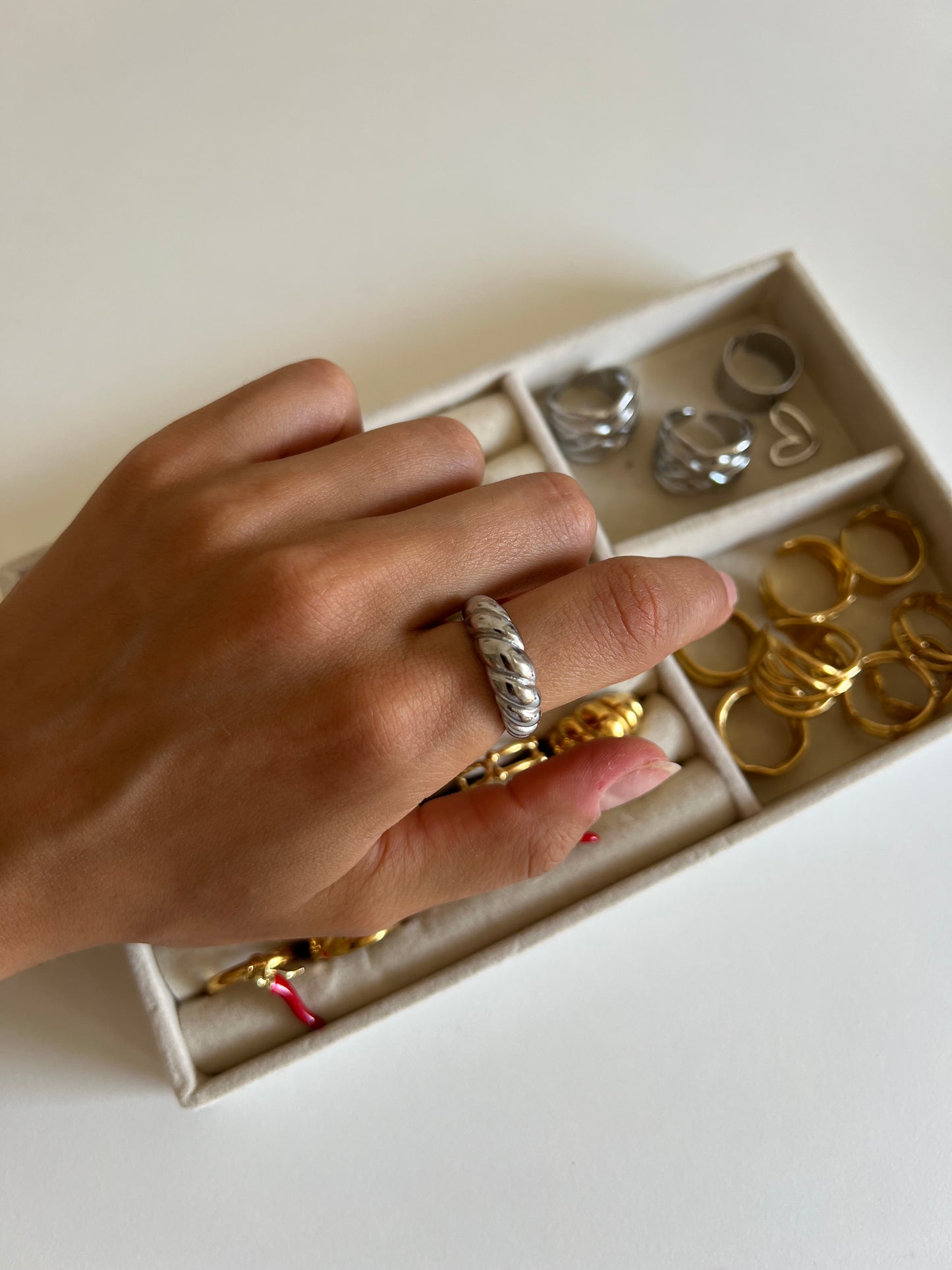 Anello Cornetto Slim