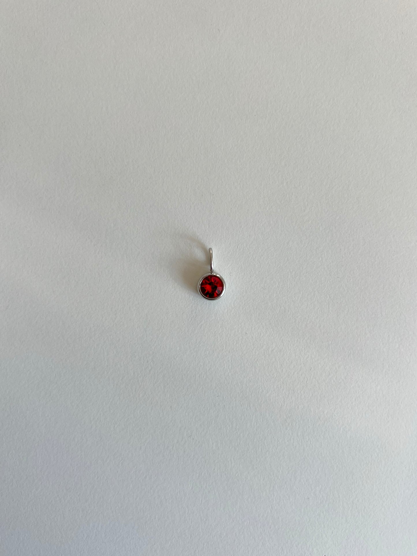 Ciondolo Strass Rotondo