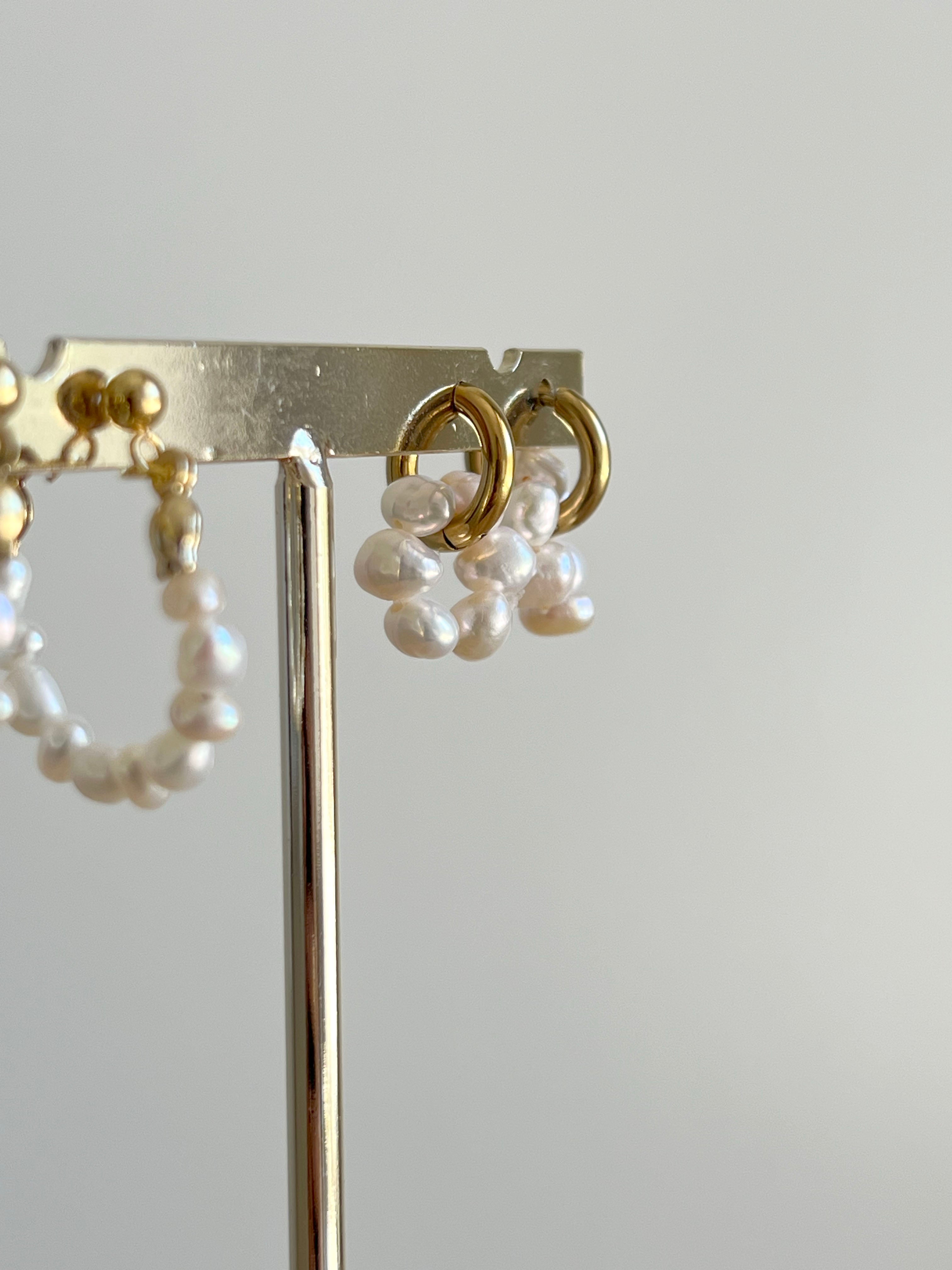 Orecchini Round Pearl