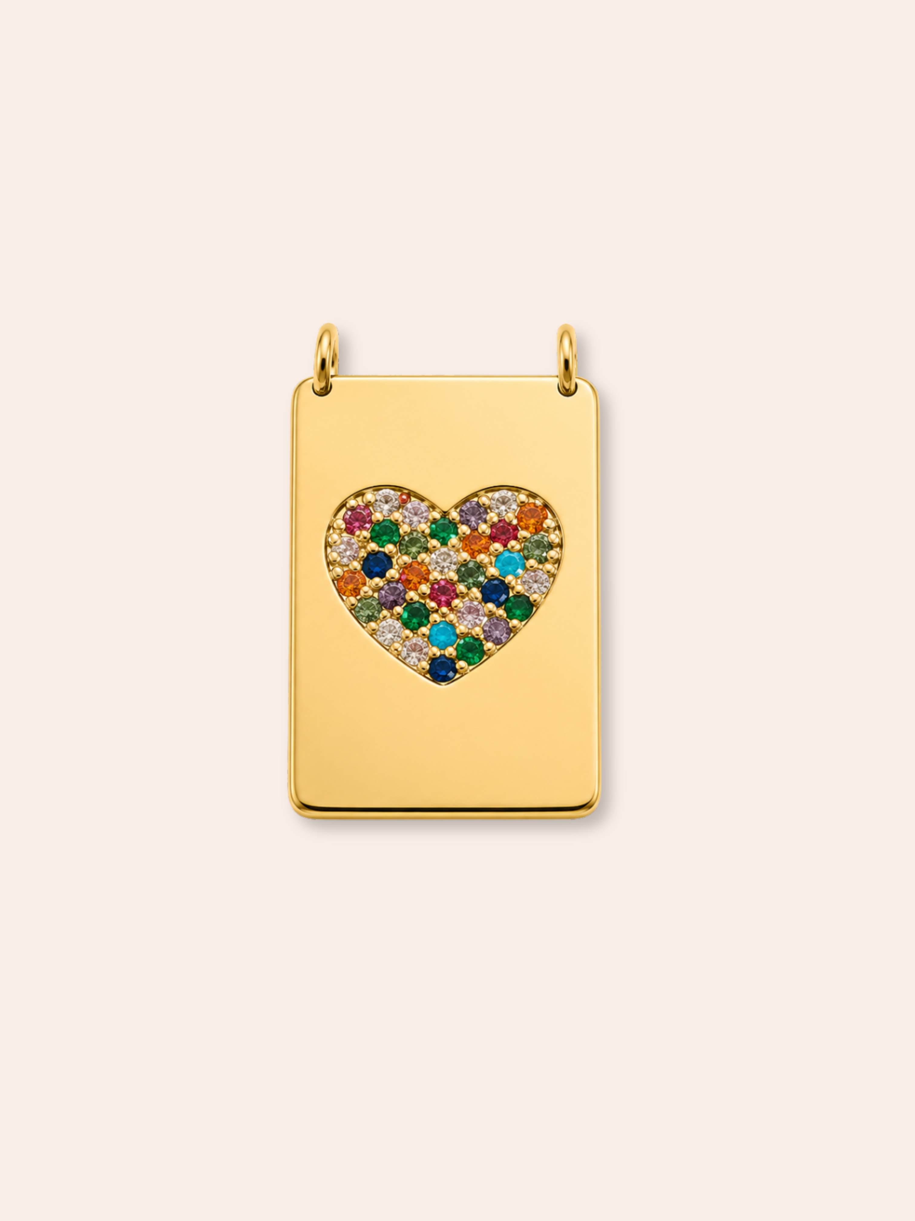 Ciondolo Medaglia Cuore