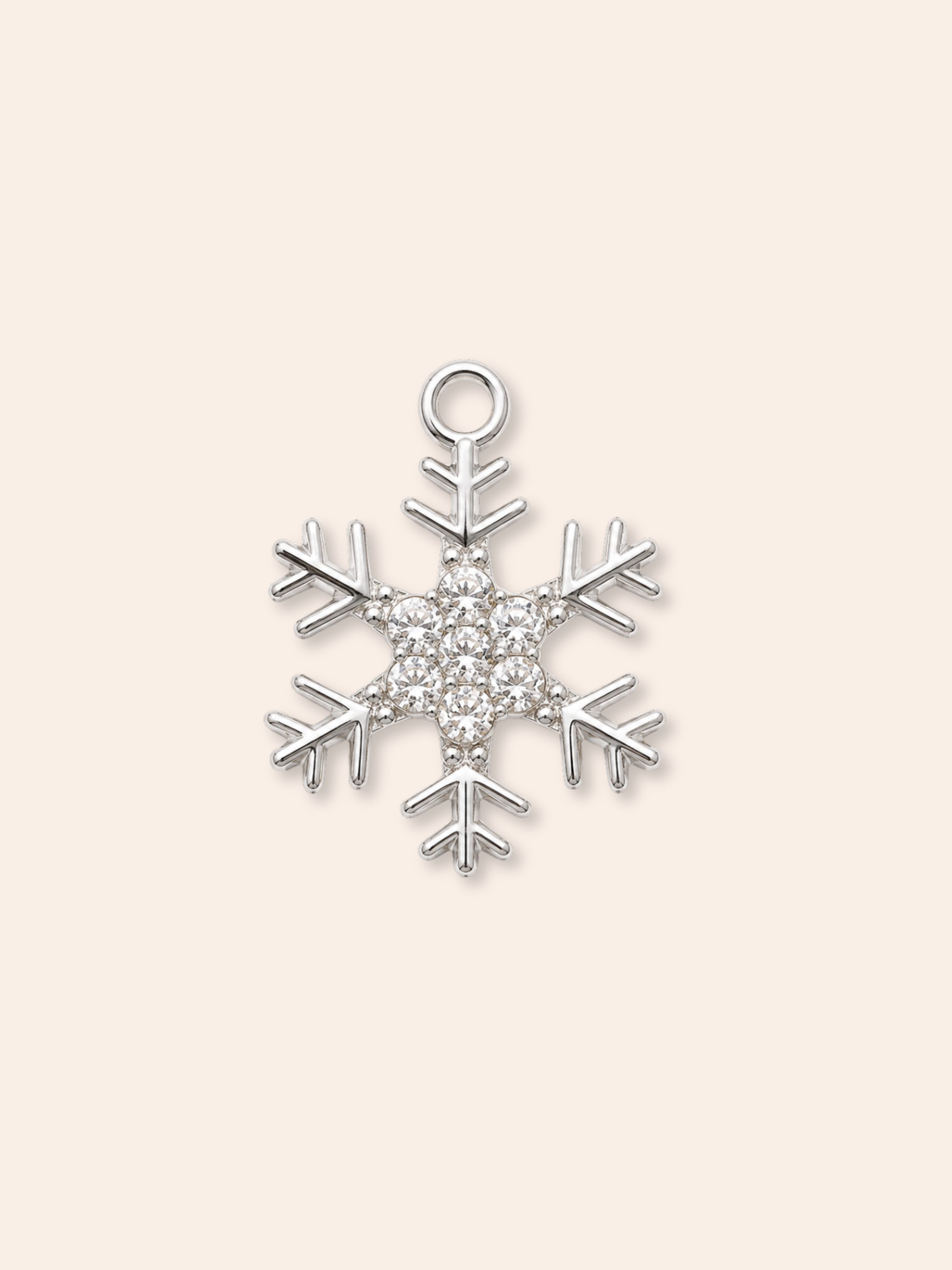 Ciondolo Fiocco di Neve