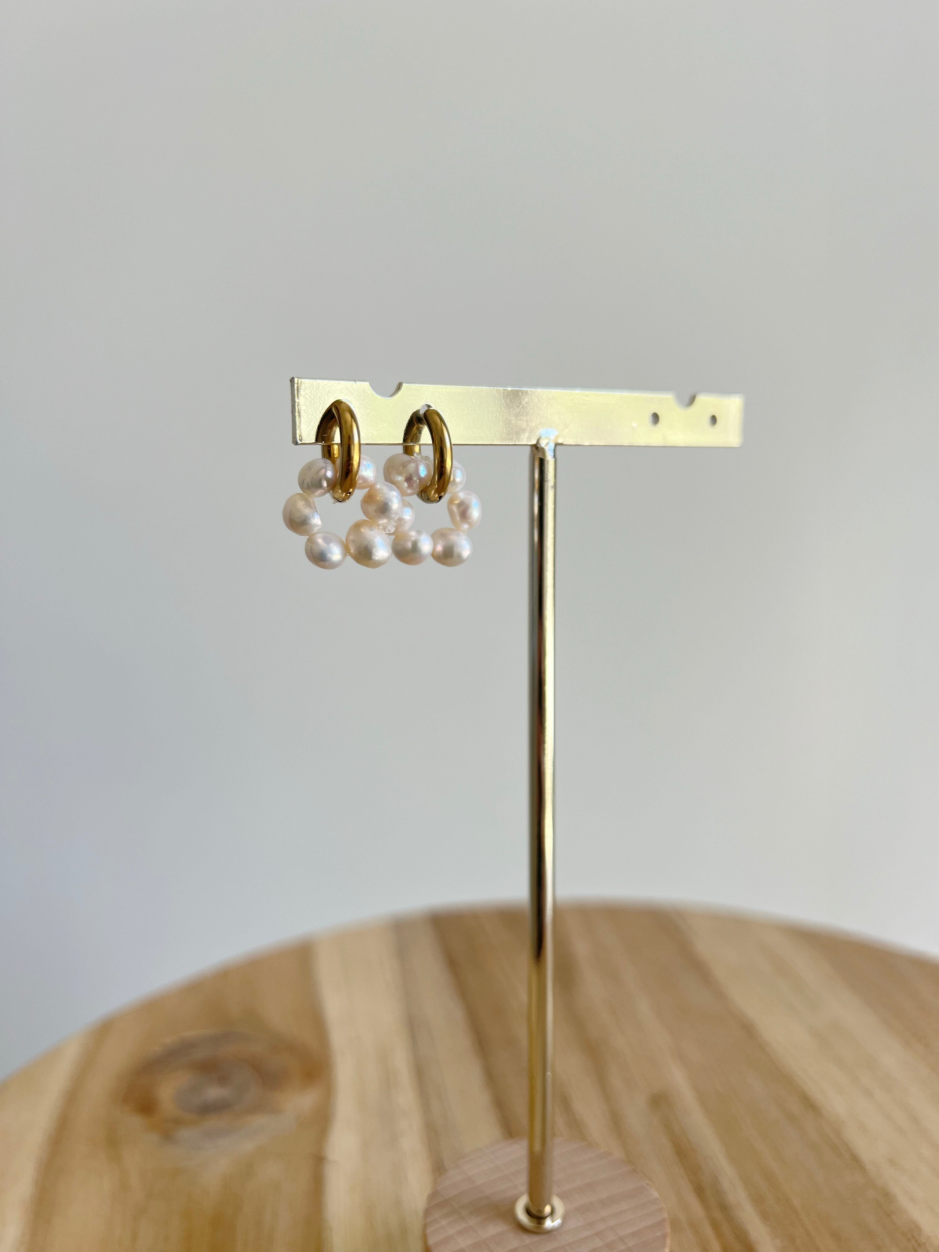 Orecchini Round Pearl