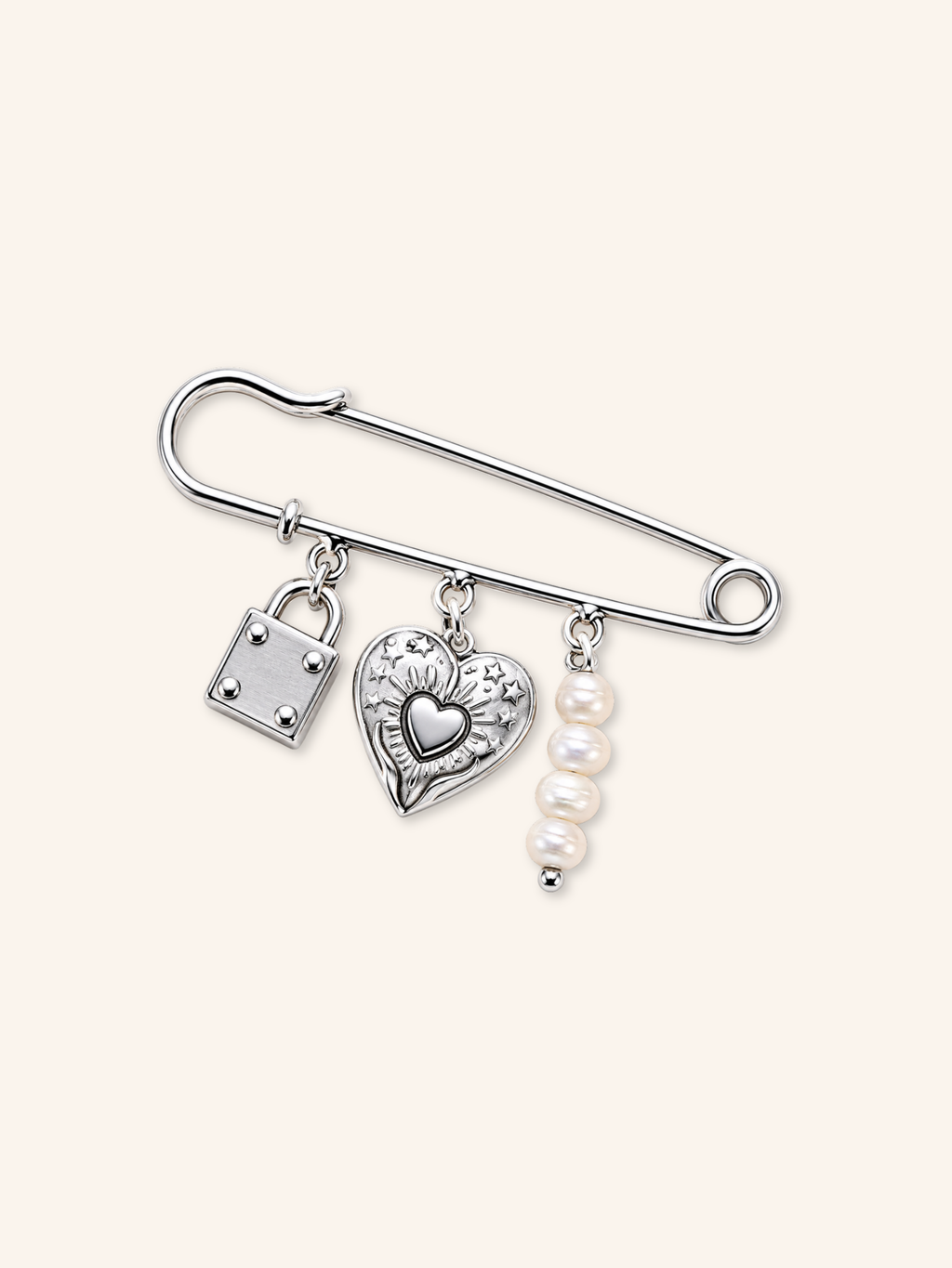 Spilla Charm Argento