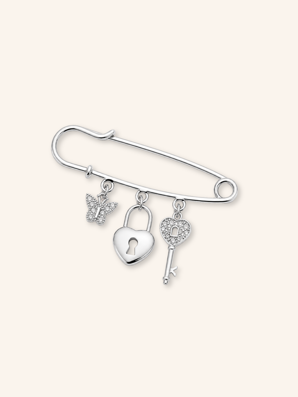 Spilla Charm Argento