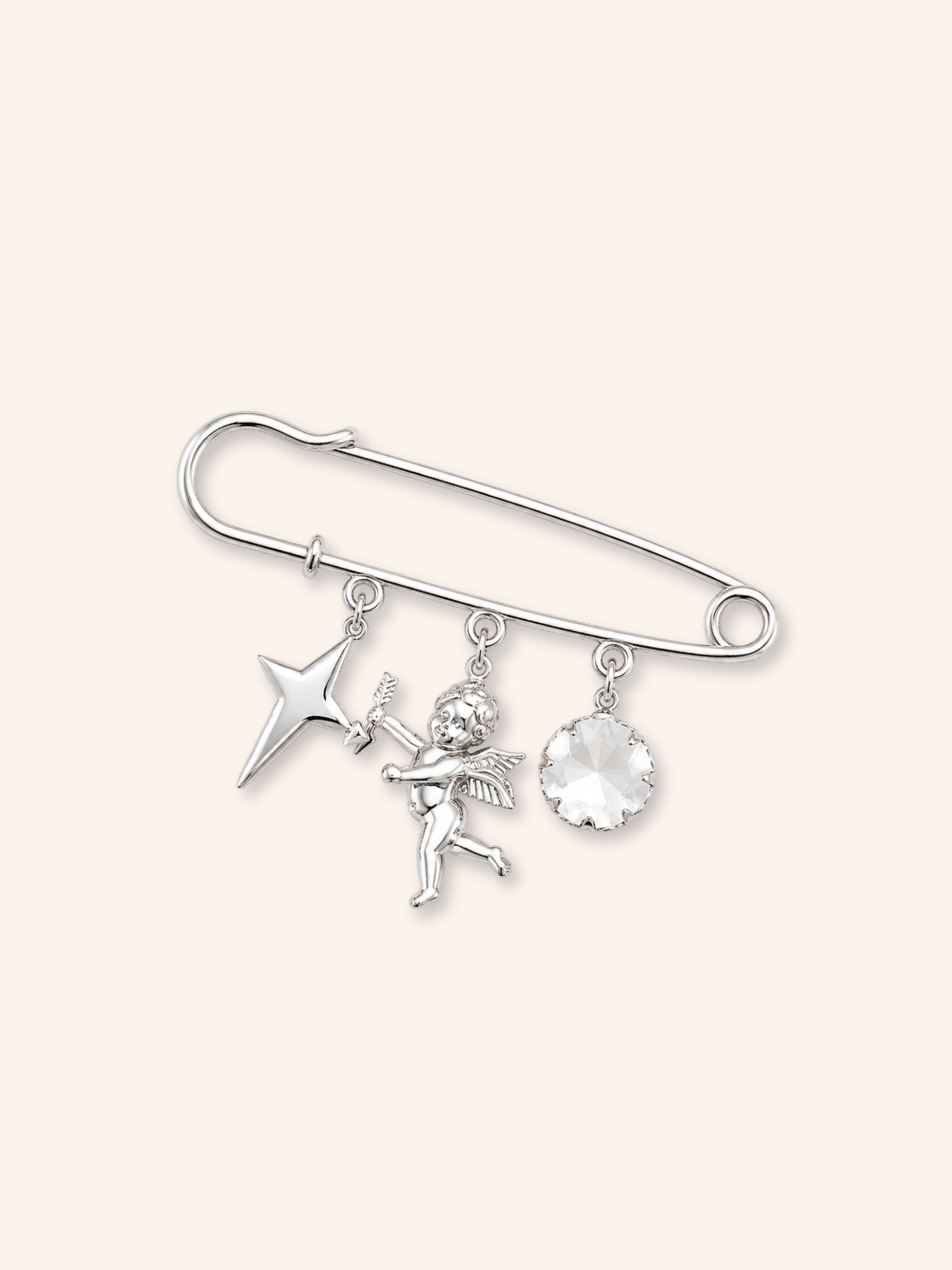 Spilla Charm Argento