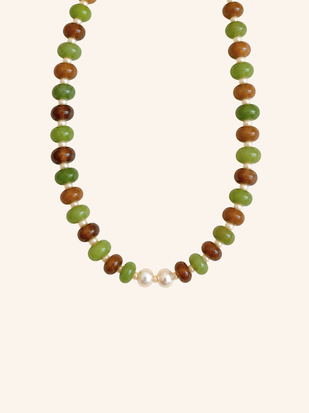 Collana Beads - Oliva
