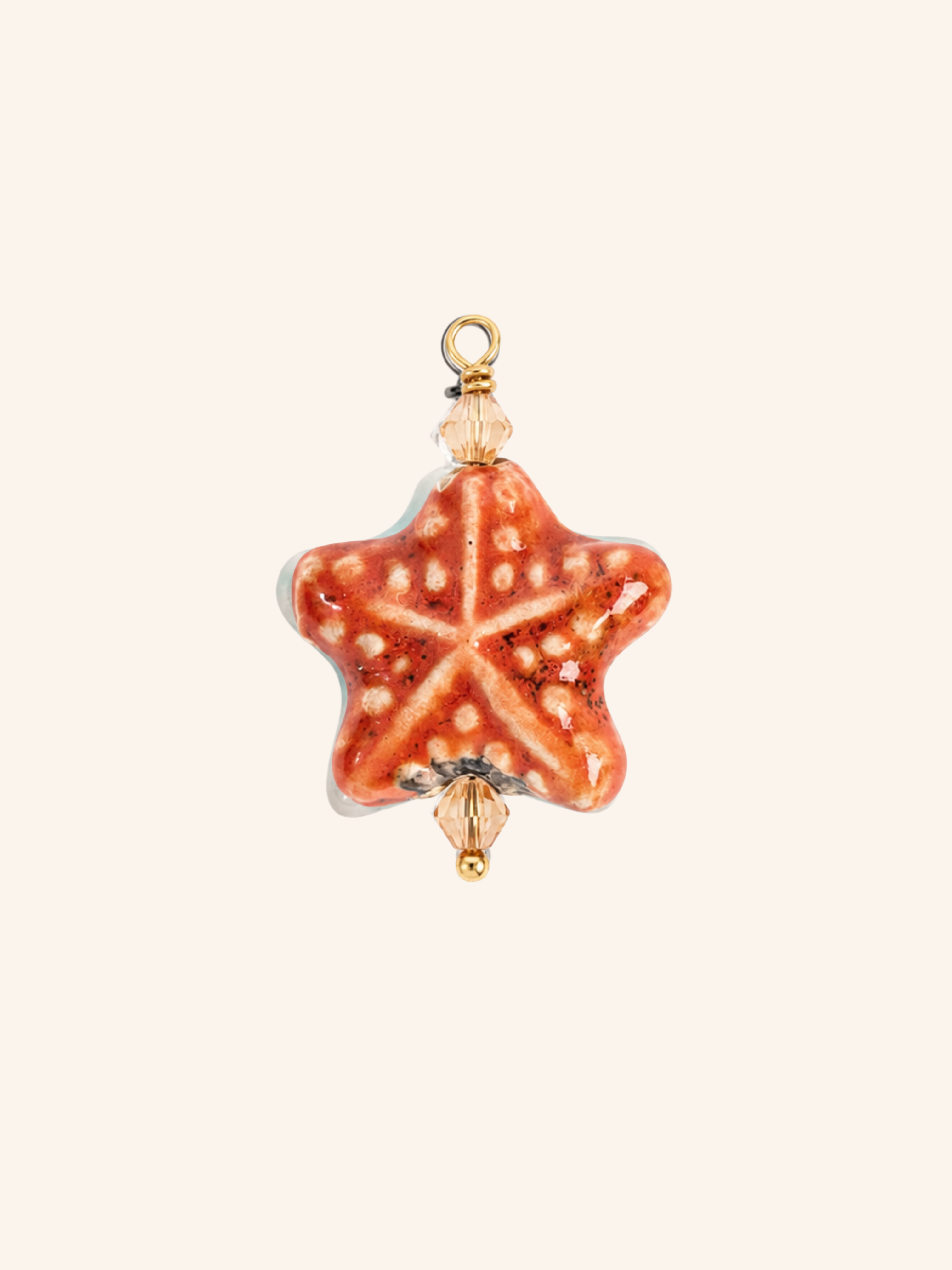Ciondolo Stella Ceramica