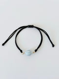 Bracciale Portafortuna Oro – Cordino e Charm in Ceramica