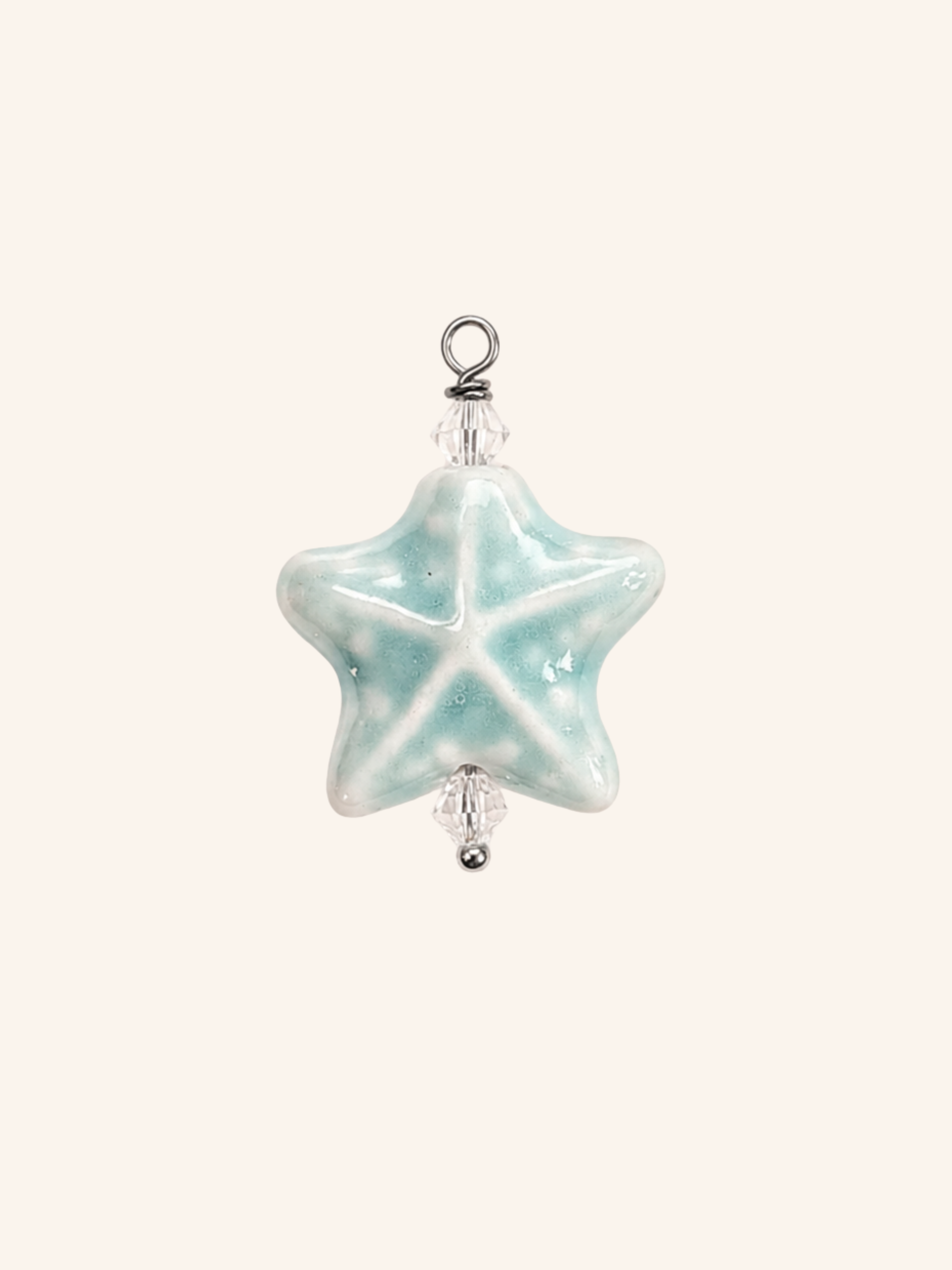 Ciondolo Stella Ceramica