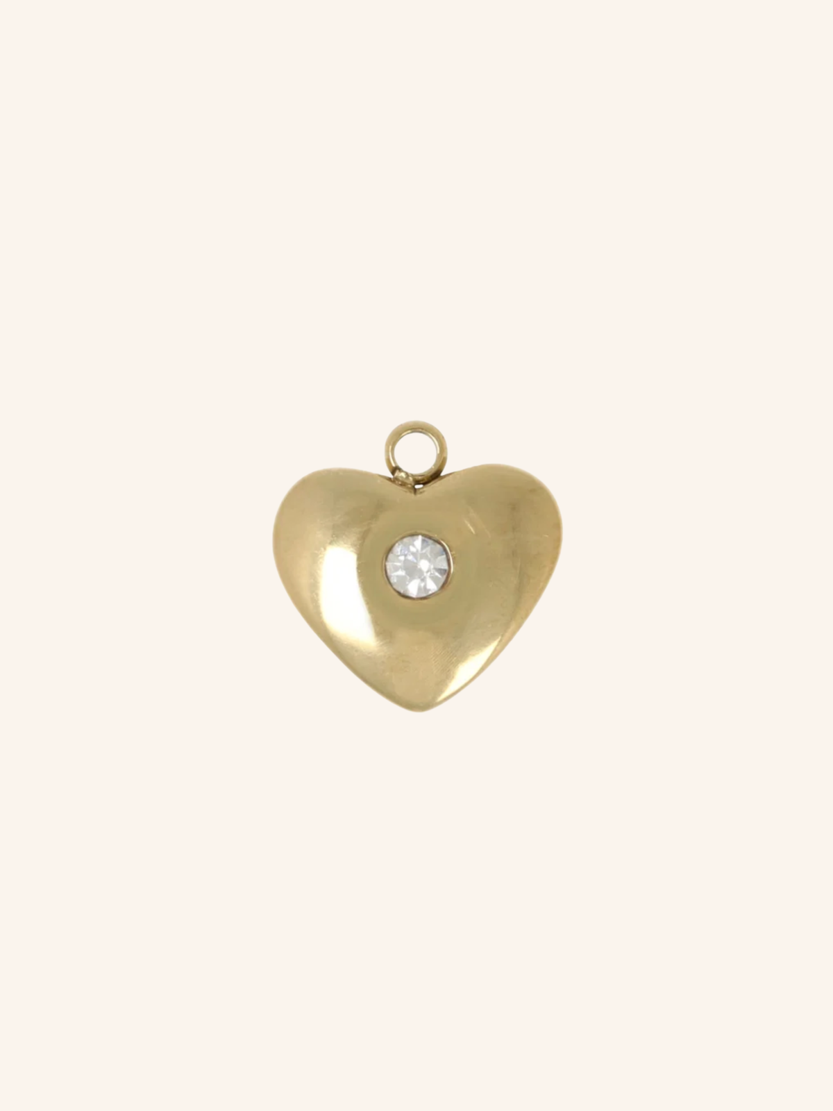 Ciondolo Cuoricino Strass