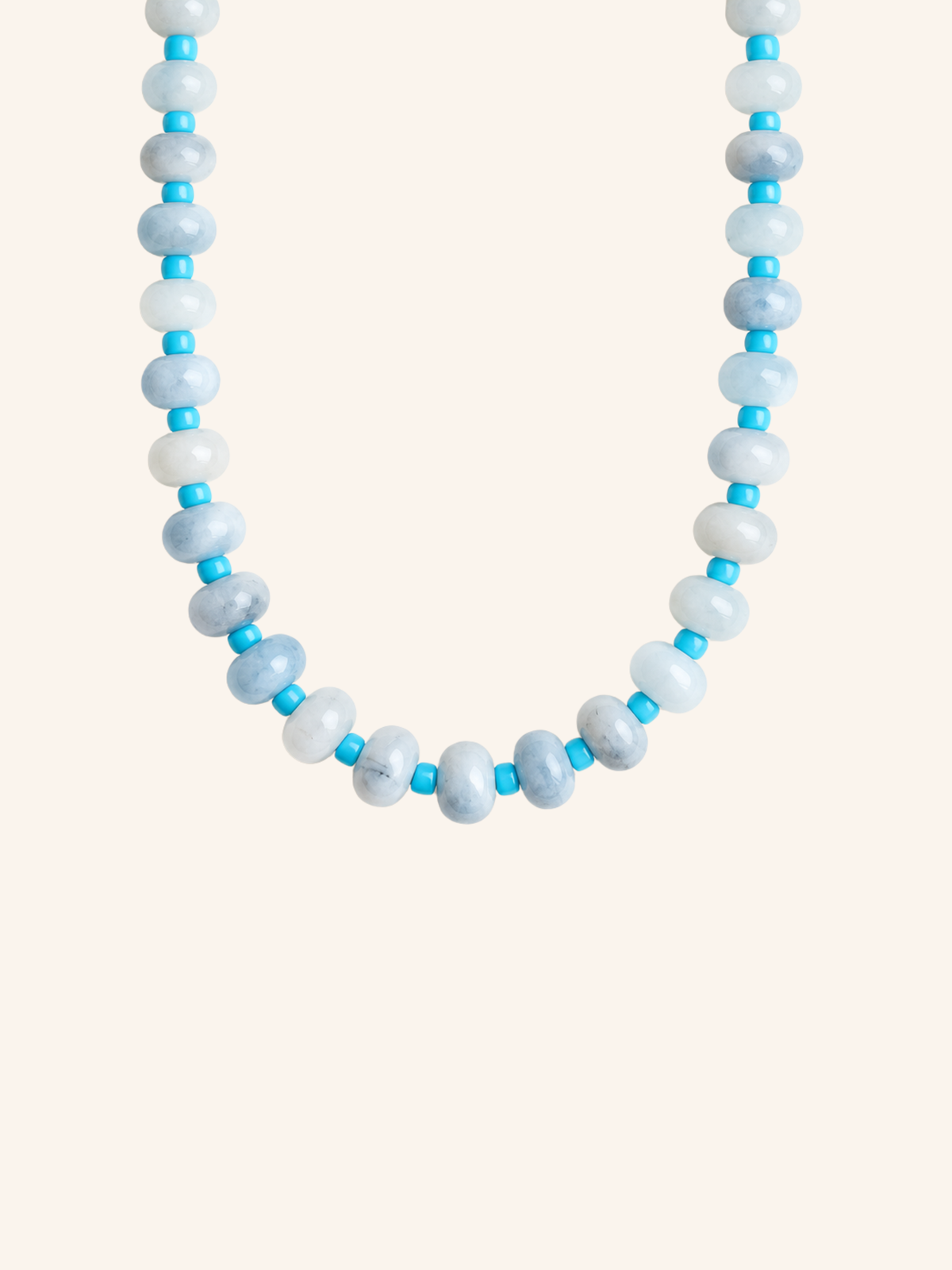 Collana Beads - Celeste