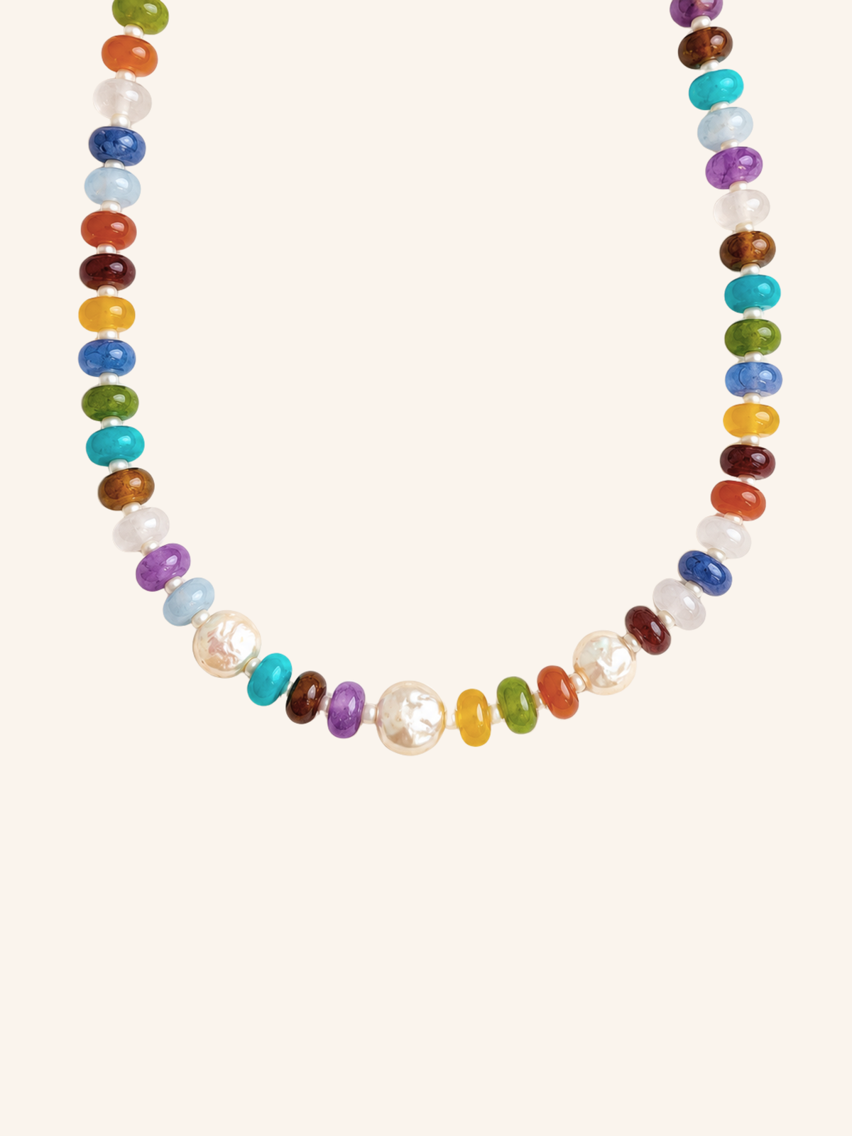 Collana Beads - Arcobaleno