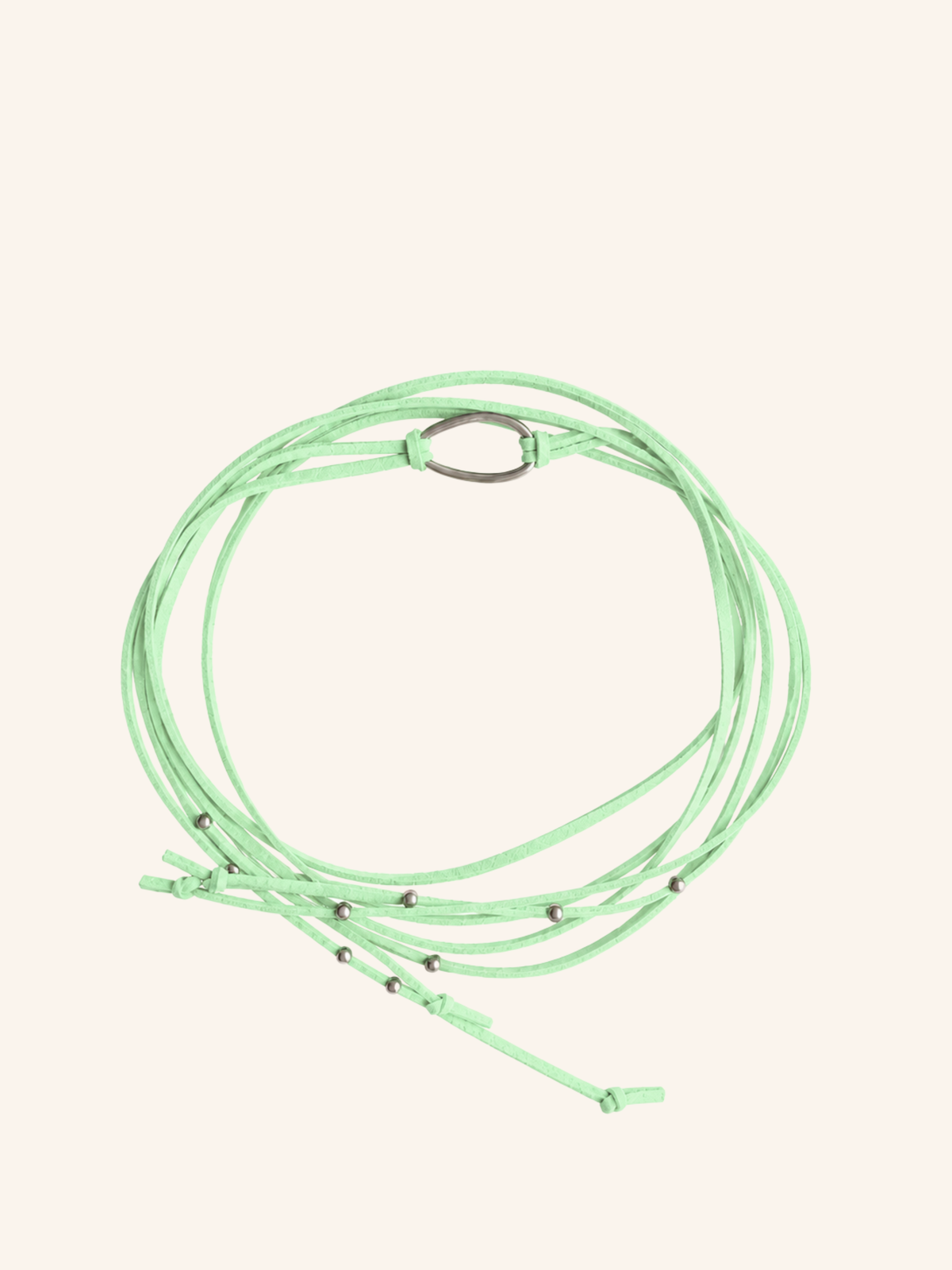 Choker Color Pop – Cordoncino Suede e Piastra Argento