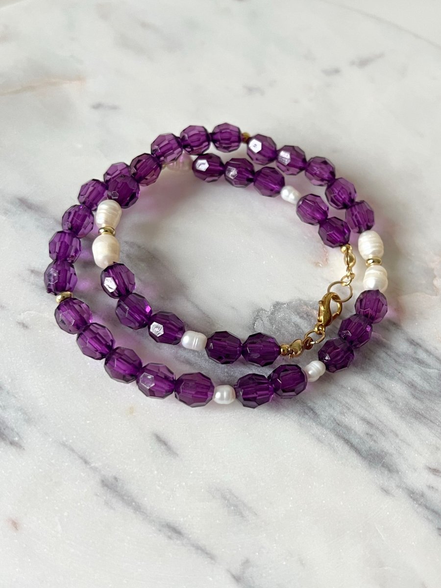 Collana Violet - Maison Aqua