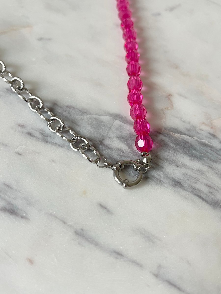 Collana Fucsia Double - Maison Aqua