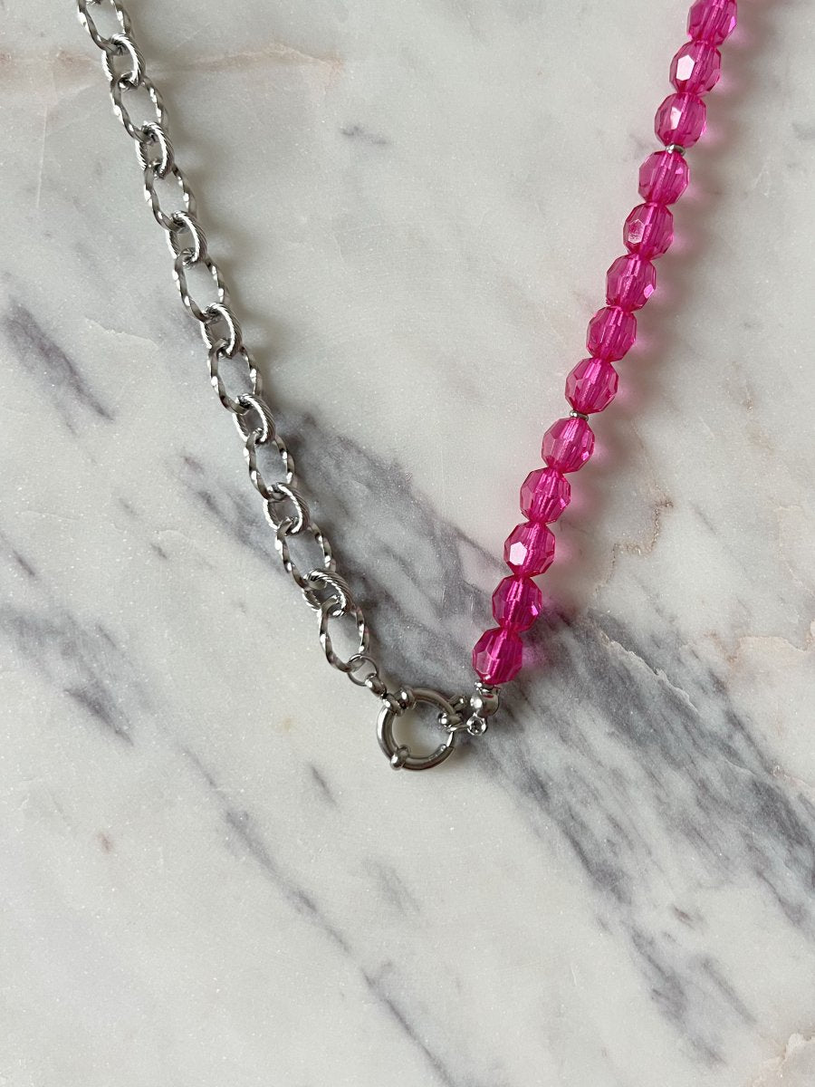 Collana Fucsia Double - Maison Aqua