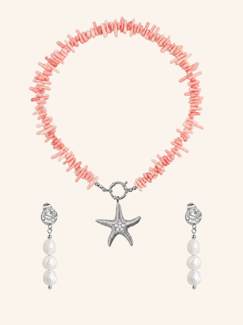 Set Ariel - Collana e Orecchini