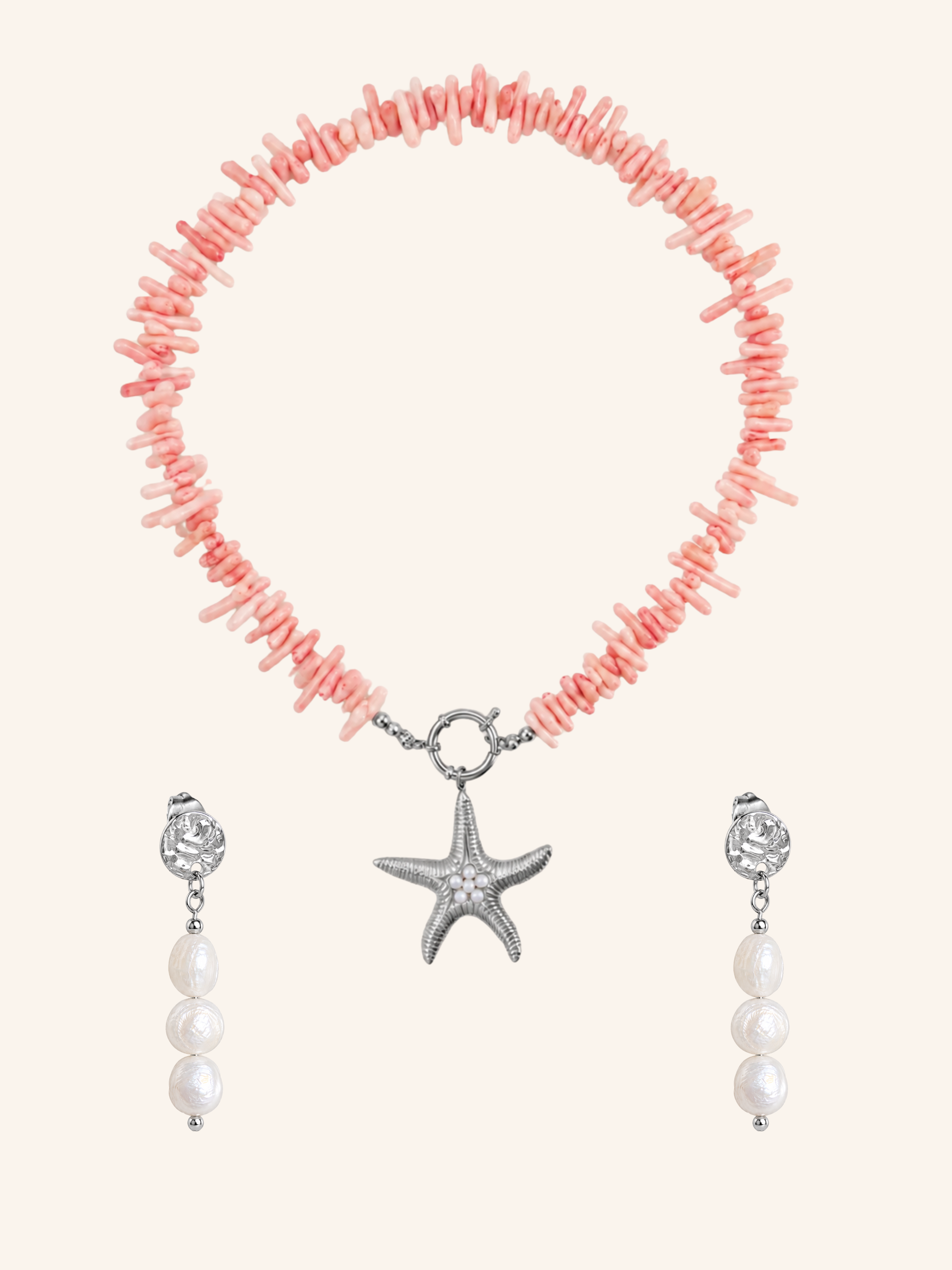 Set Ariel - Collana e Orecchini