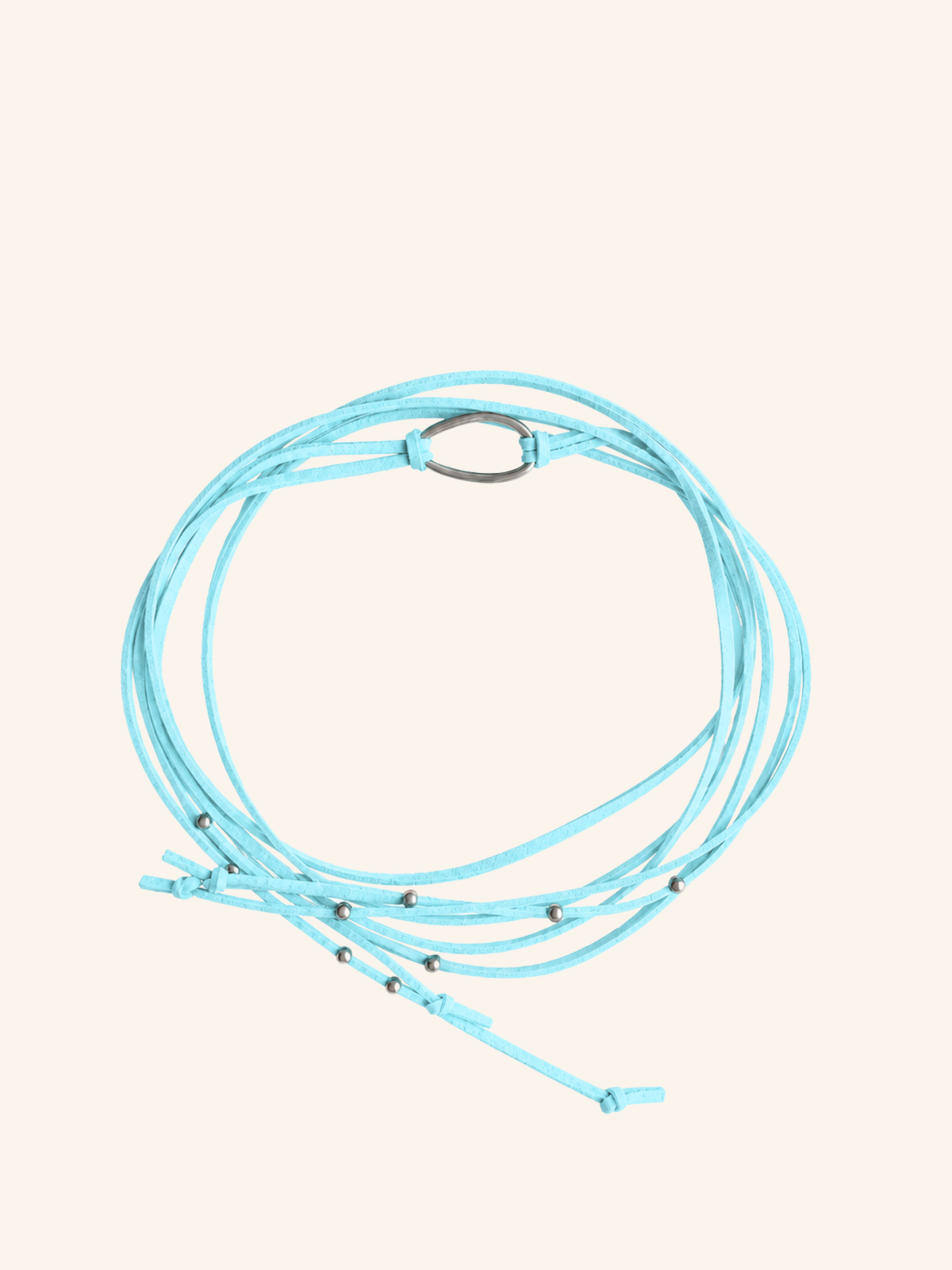 Choker Color Pop – Cordoncino Suede e Piastra Argento