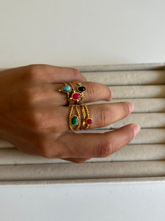 Anello Color Gold