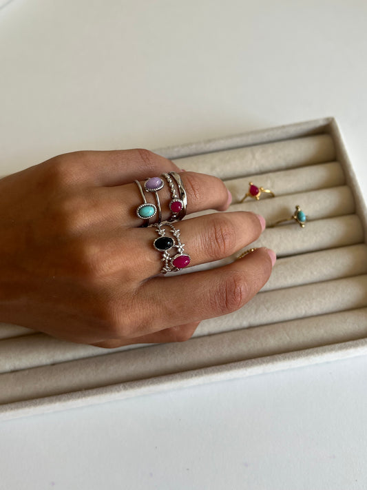 Anello Color Silver