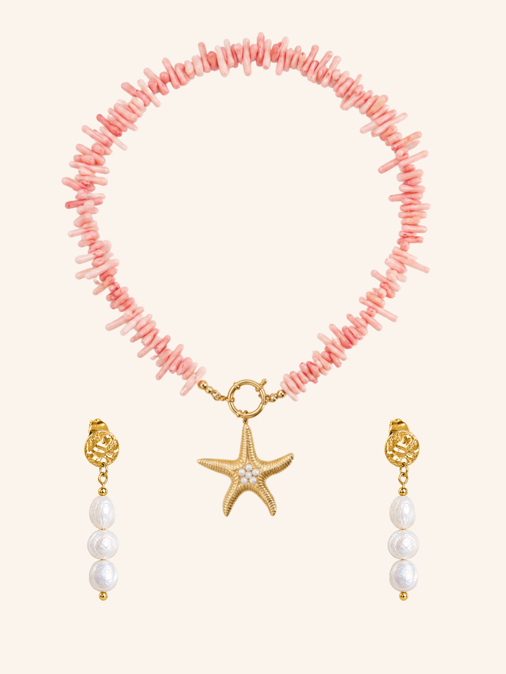 Set Ariel - Collana e Orecchini