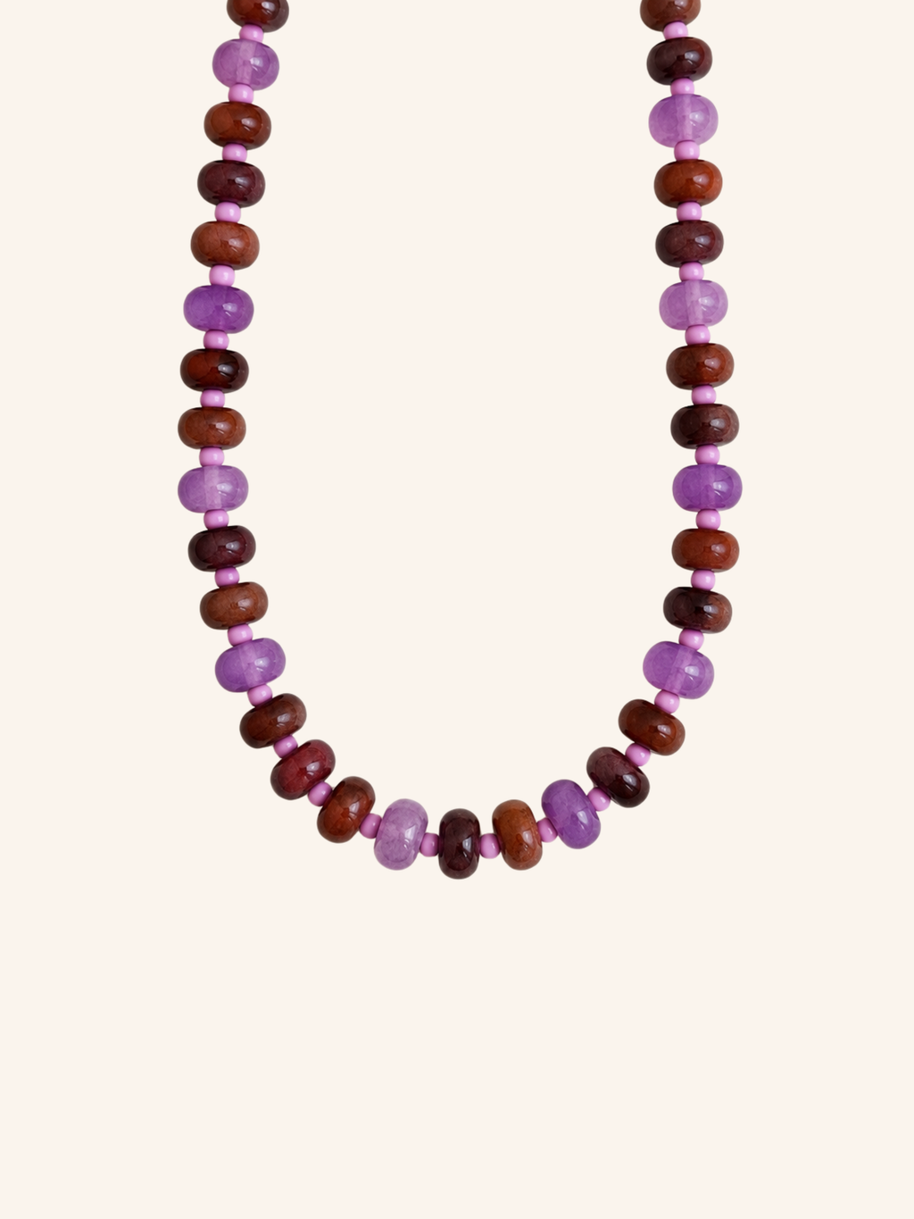 Collana Beads - Viola