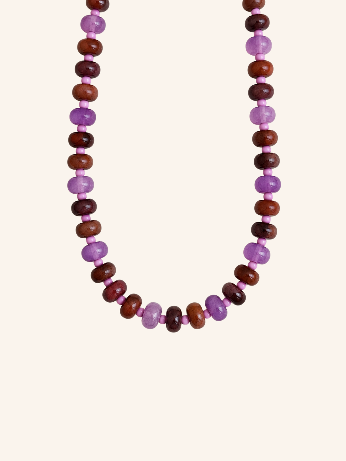 Collana Beads - Viola