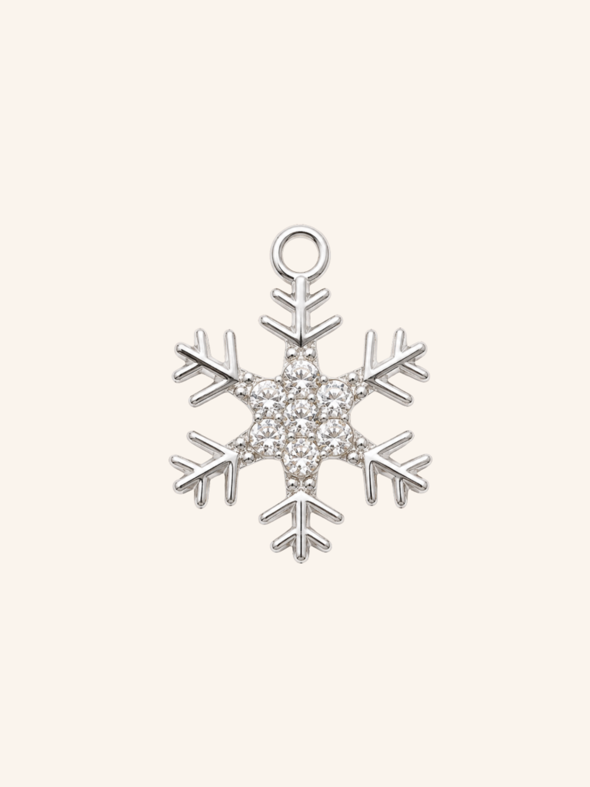 Ciondolo Fiocco di Neve