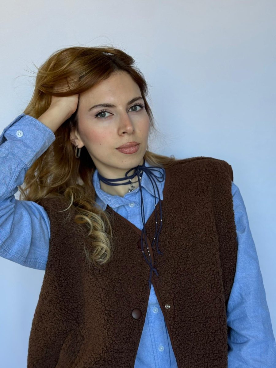 Choker Color Pop Argento - Maison Aqua