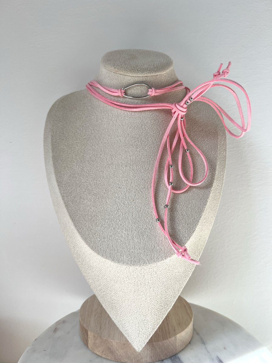 Choker Color Pop Argento - Maison Aqua
