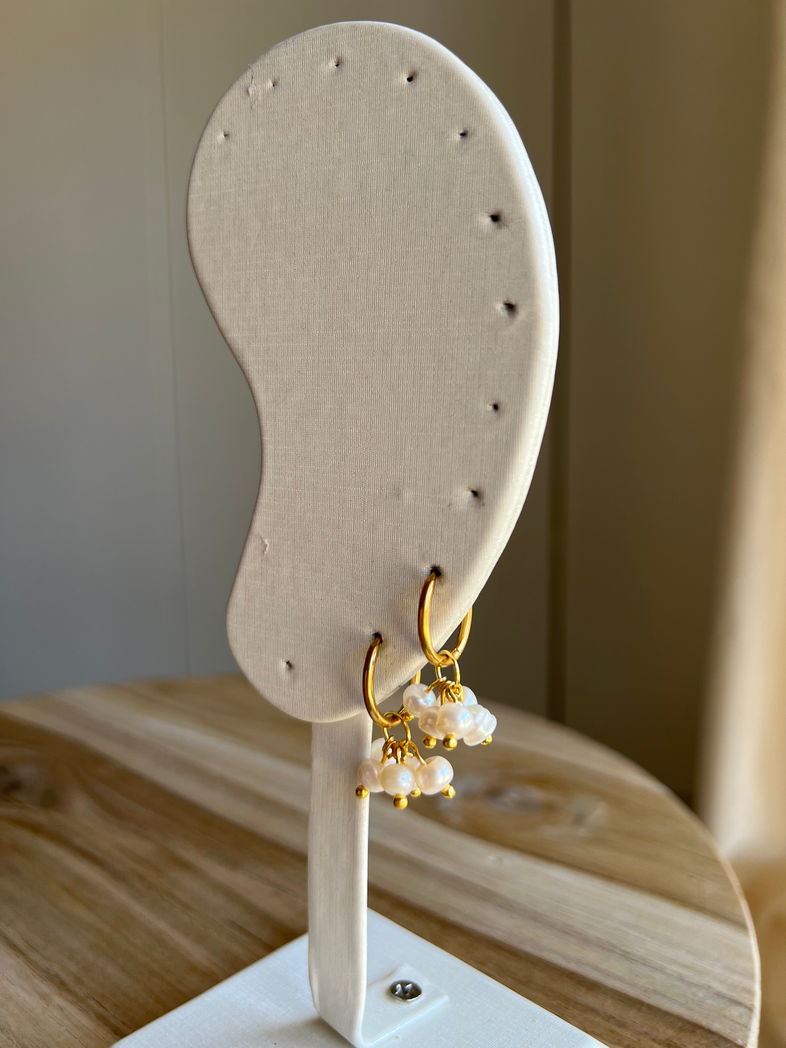 Orecchini Caramella Perle