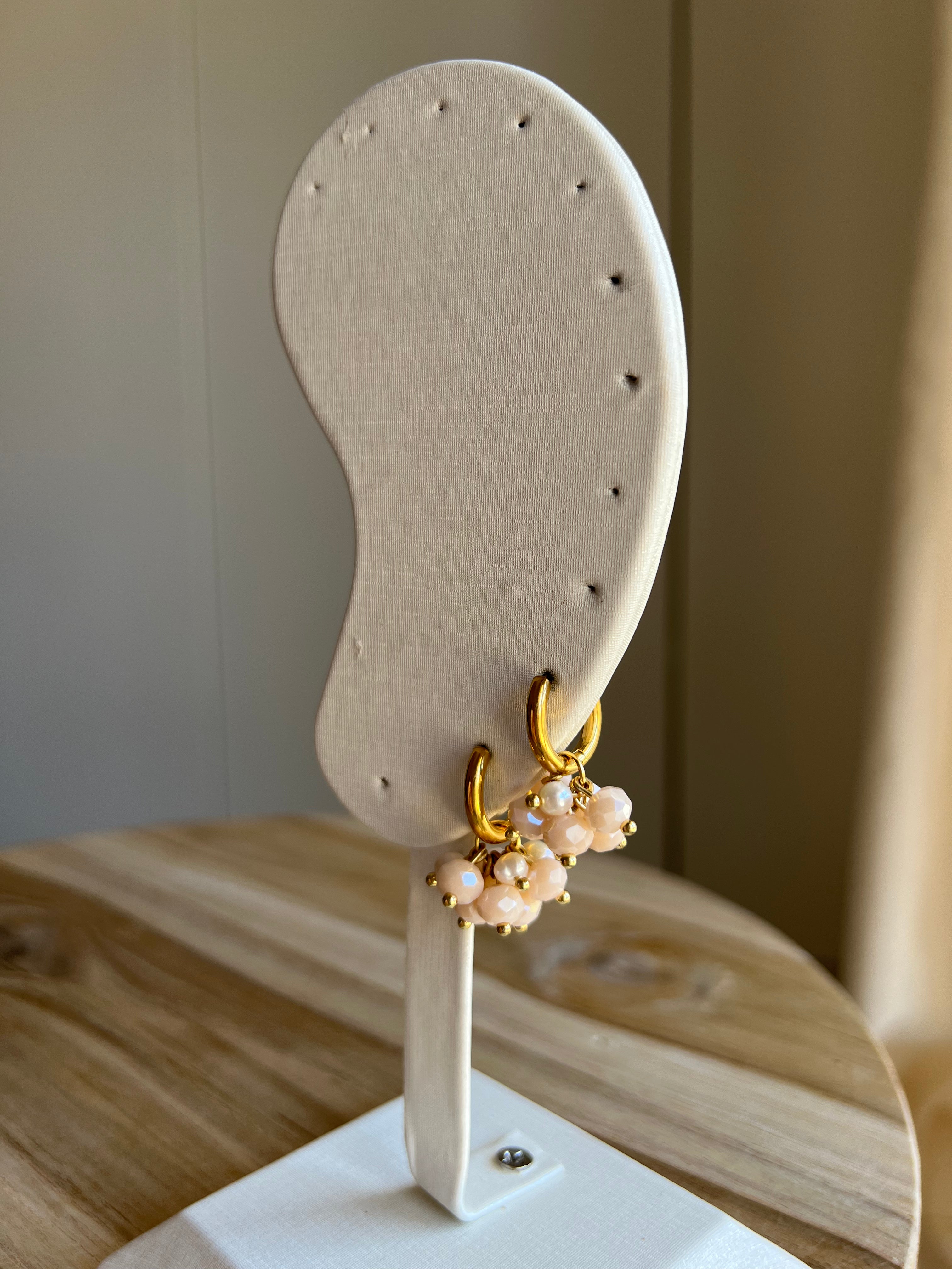 Orecchini Caramella Perle