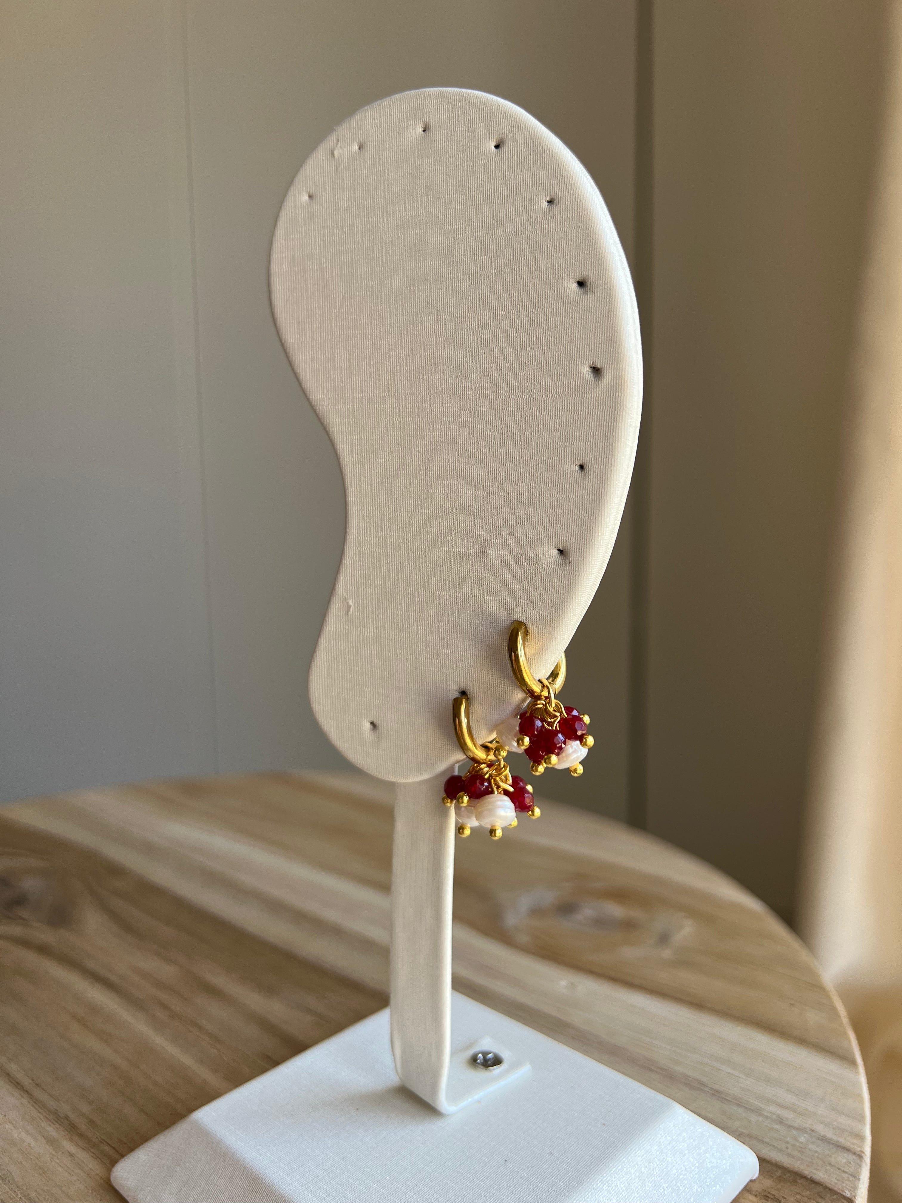 Orecchini Caramella Perle