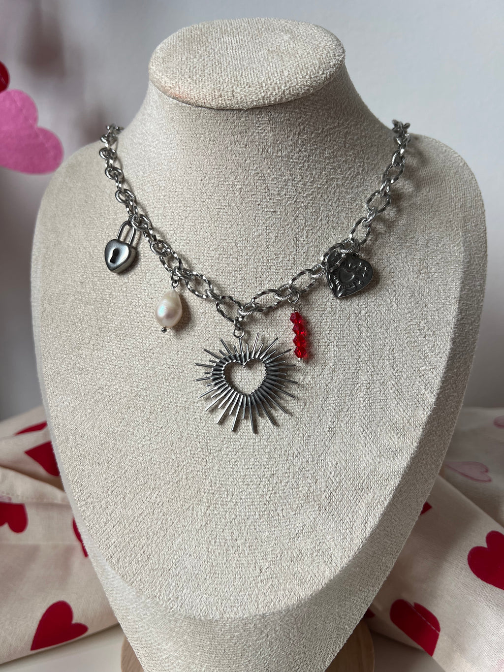 Collana Mon Amour Argento