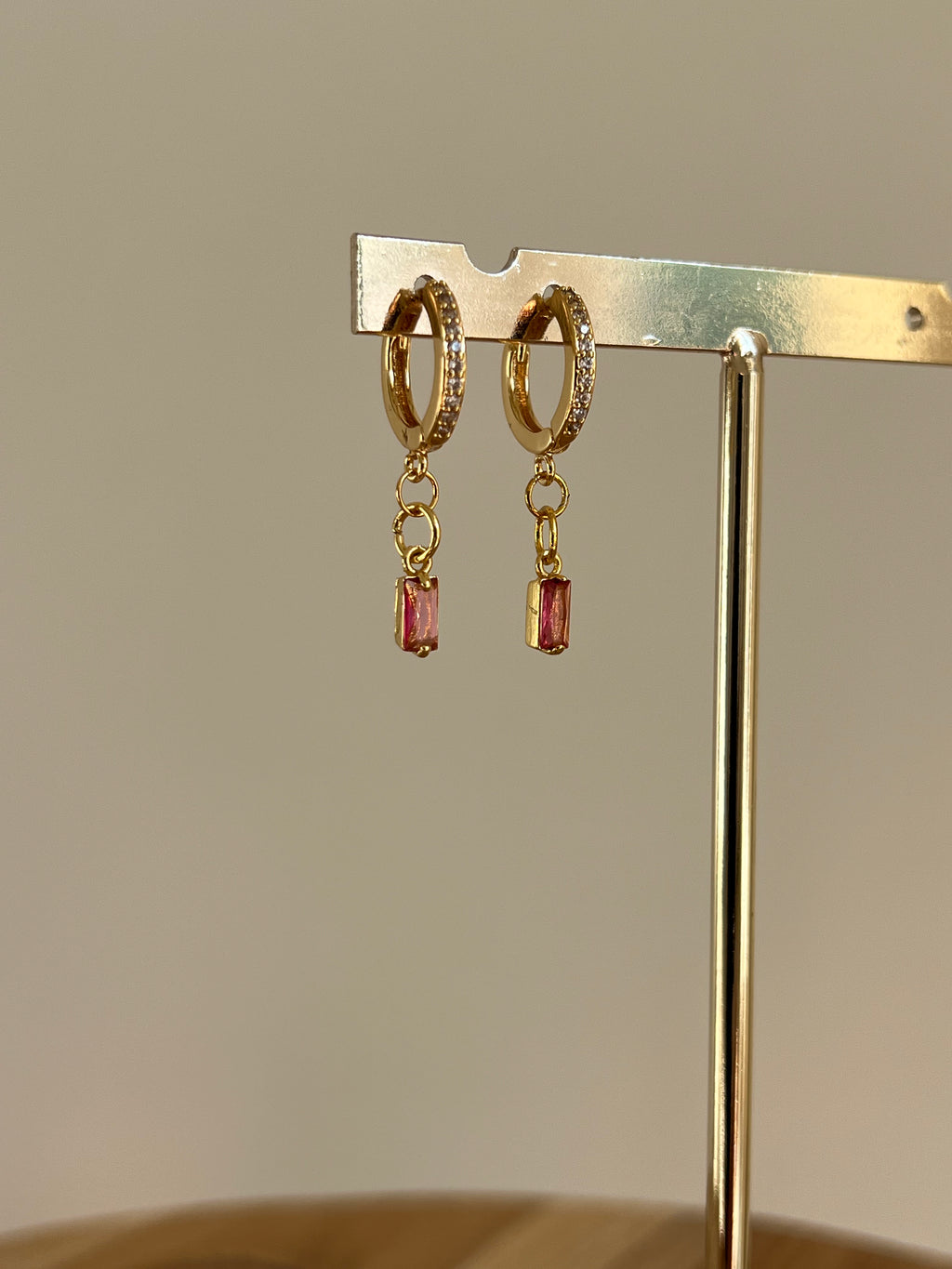 Orecchini Baguette
