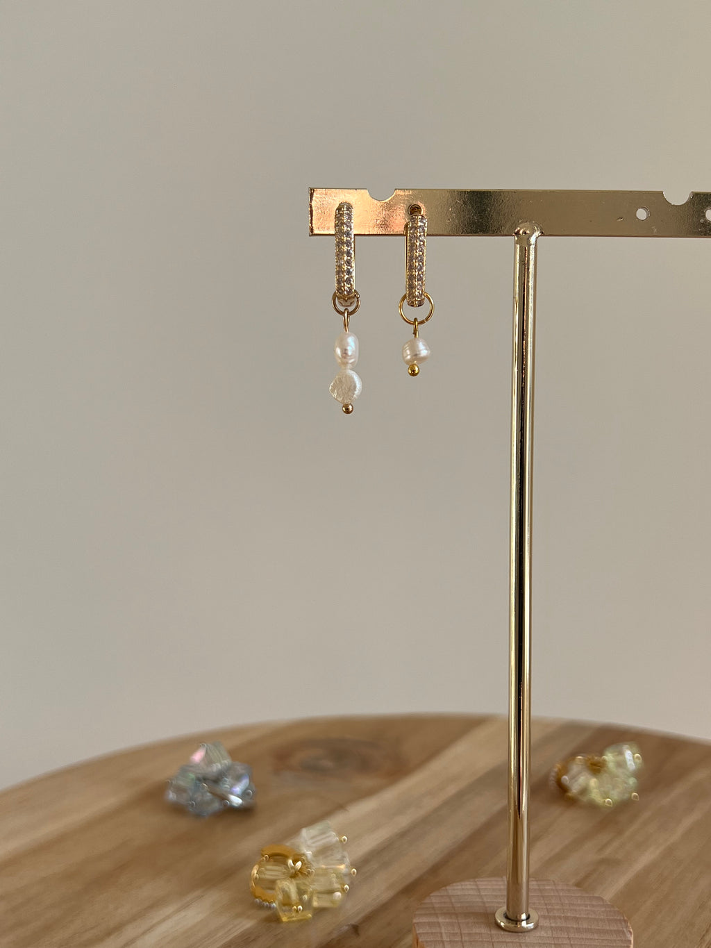 Orecchini Pendenti Perle