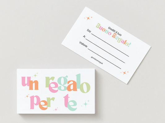 Buono Regalo 💌