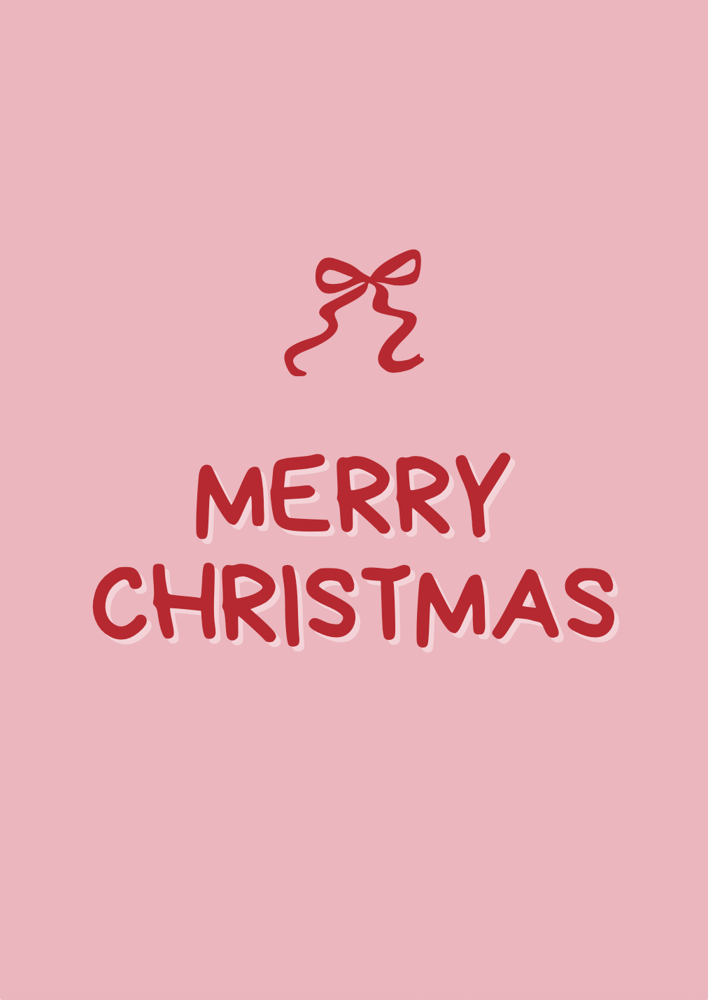 Biglietto Merry Christmas