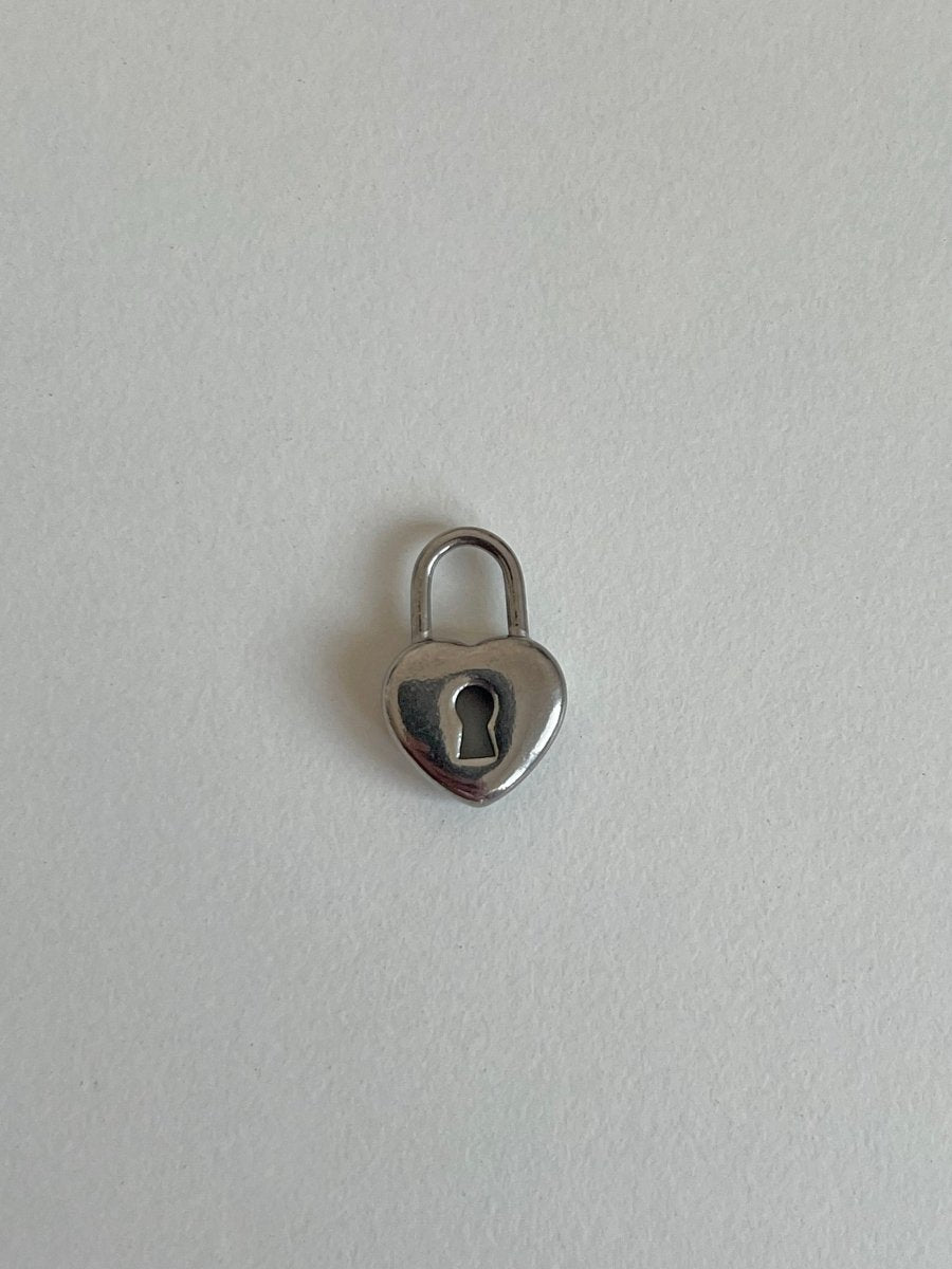 Lucchetto Cuore Argento - Maison Aqua