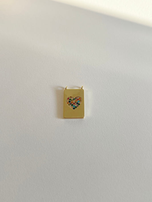 Ciondolo Medaglia Cuore