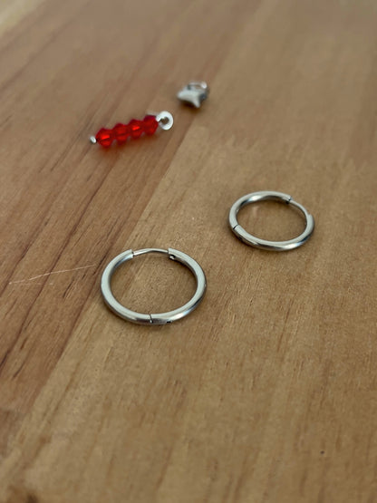 Cerchietti Slim Silver