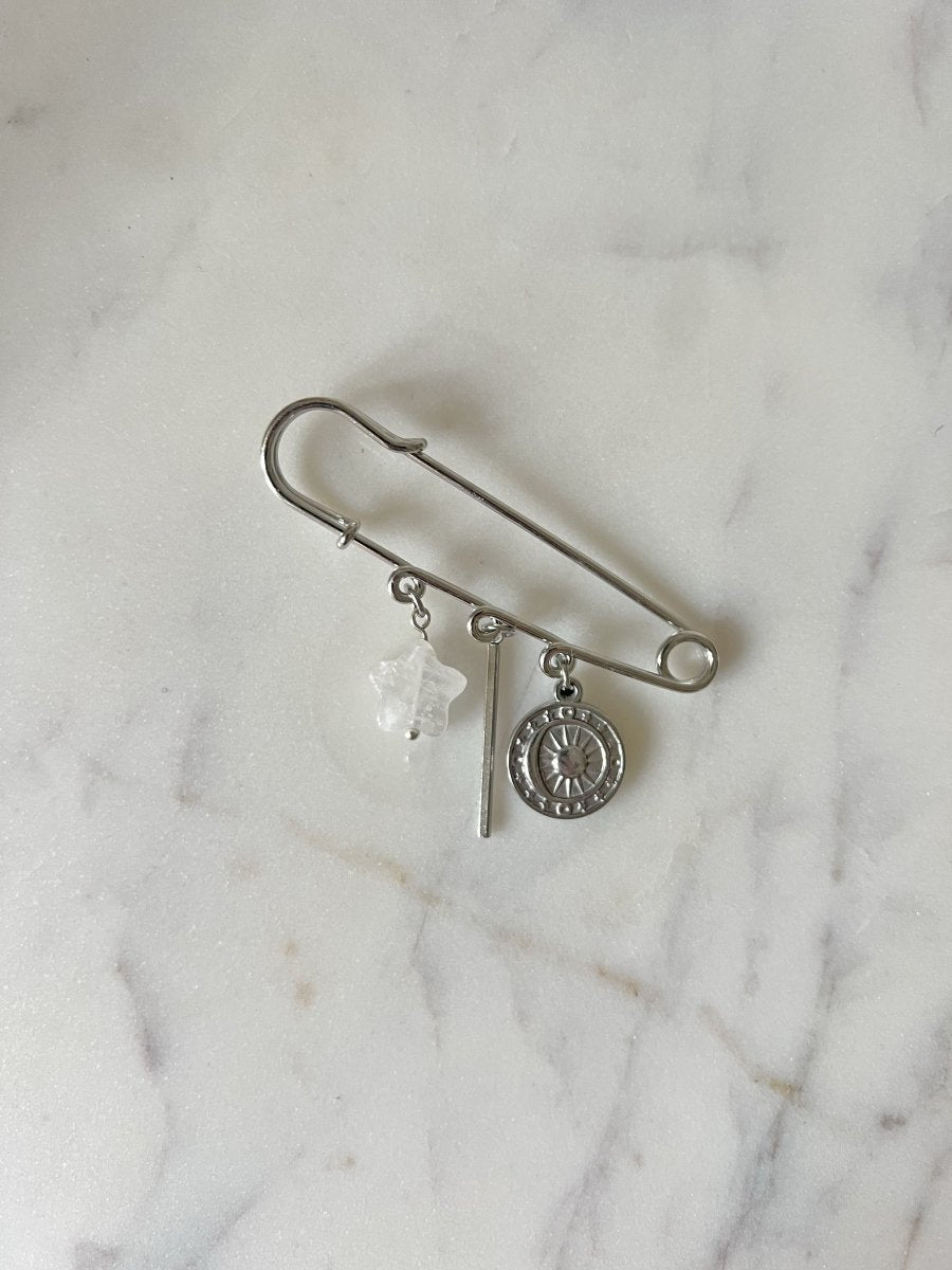 Spilla Charm Argento - Maison Aqua