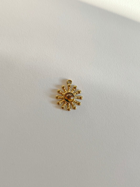 Ciondolo Sole Ambra