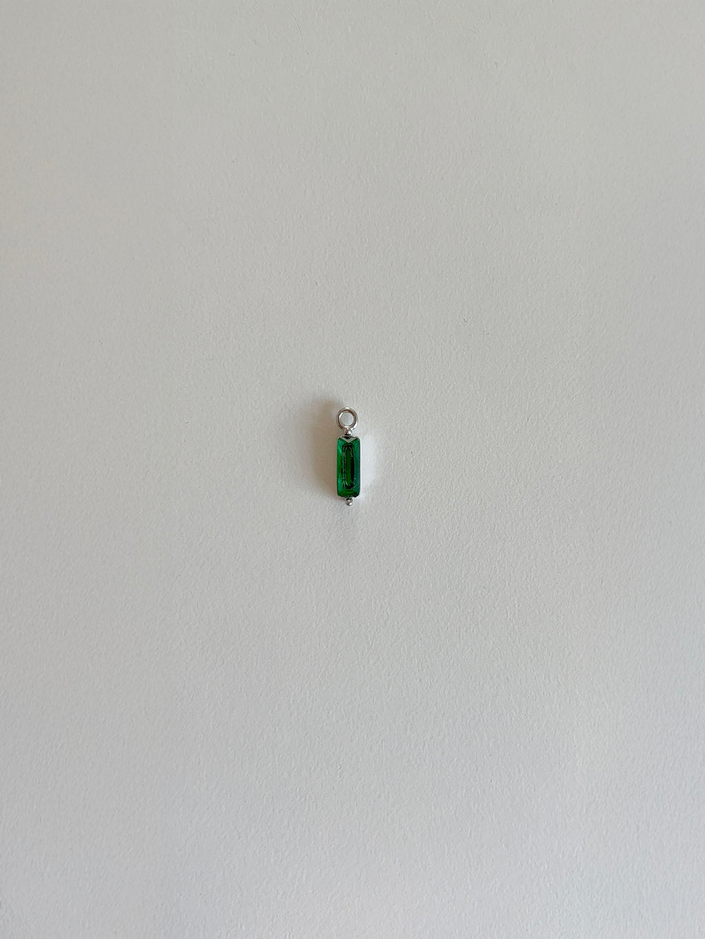 Ciondolo Baguette Argento